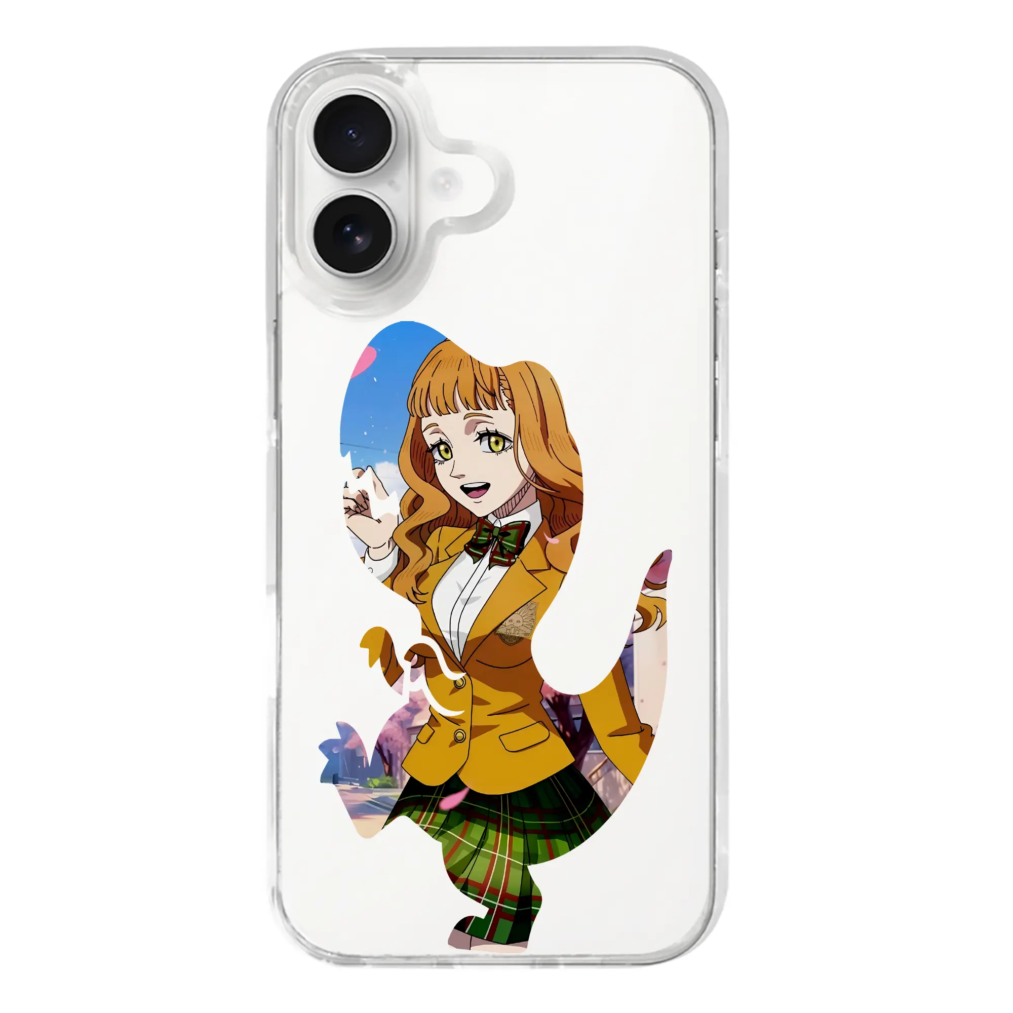 ブラッククローバー グッズ ミモザ・ヴァーミリオン - iPhone 17シリーズ 透明スマホケース – 薄型・耐衝撃・精密フィット保護カバー